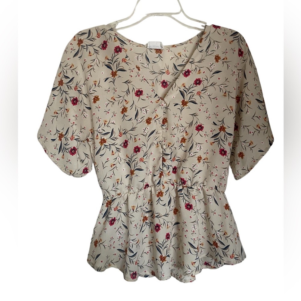 Sienna Sky Floral Top size S